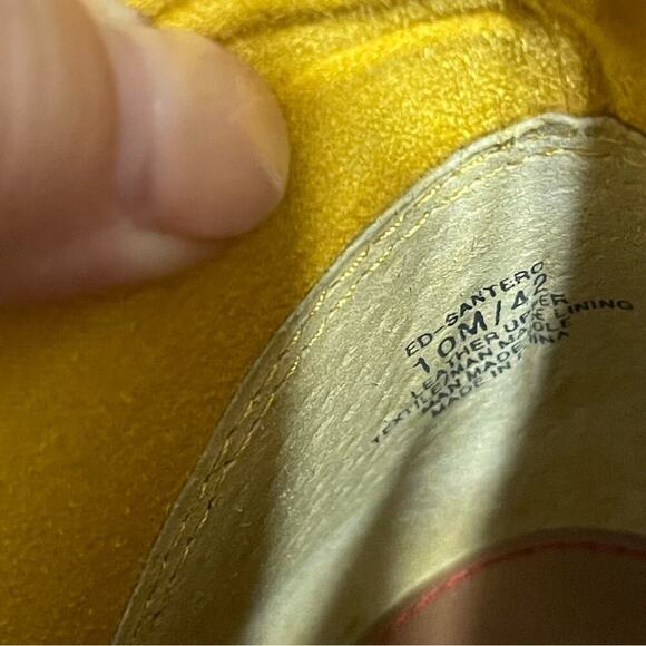 ED by Ellen Degeneres Tan Suede Booties Size 10 NWOT - Picture 4 of 5